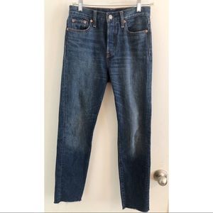 Levi straight leg boyfriend high waisted